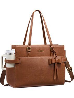 Stylish Laptop Tote Bag for Women | Work Purse, Office & Teacher Essential
